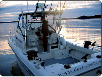 Boat Picture with The Captain of our Prince Rupert Fishing Charter